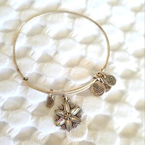 Alrx and Ani Silver Charm Bangle Bracelet
